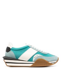 Tom Ford James Panelled Leather Sneakers