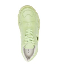 Rombaut Lace Up Leather Sneakers