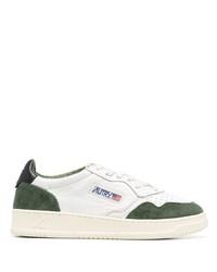 AUTRY Logo Patch Leather Sneakers