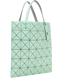 Bao Bao Issey Miyake Green Lucent One Tone Tote