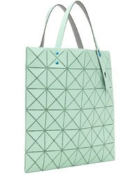 Bao Bao Issey Miyake Green Lucent One Tone Tote