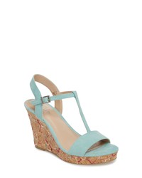 Charles by Charles David Laney Embroidered Wedge Sandal