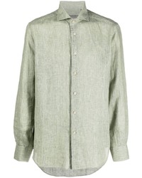 Corneliani Button Down Linen Shirt