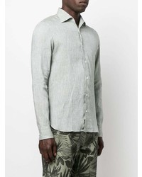 Barba Linen Button Down Shirt