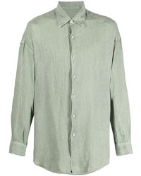 Costumein Valentino Long Sleeve Linen Shirt