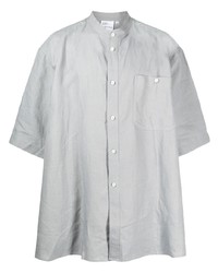 Hed Mayner Short Sleeve Flax Shirt