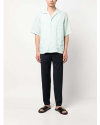 Aspesi Short Sleeve Linen Shirt
