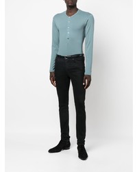 Tom Ford Button Up Long Sleeve T Shirt