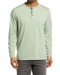 Tommy Bahama Fray Day Harbor Henley In Parrot Green At Nordstrom
