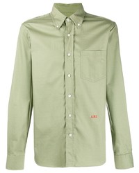 Ami Paris Ami Embroidered Shirt