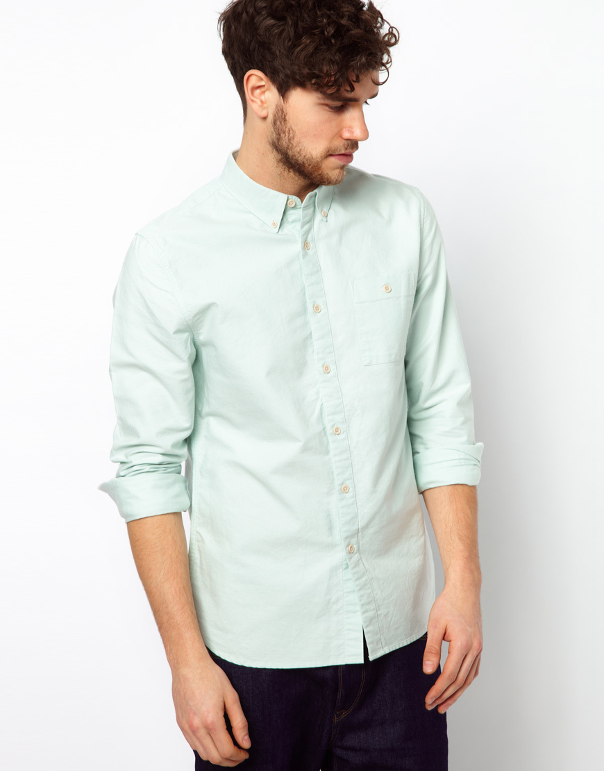 Asos Oxford Shirt In Long Sleeve 26 Asos Lookastic 6678