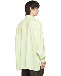 Acne Studios Green Polyester Shirt