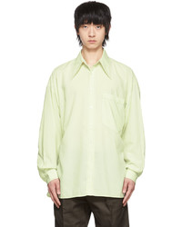 Acne Studios Green Polyester Shirt