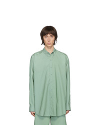 Sies Marjan Green Reflective Anderson Shirt
