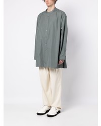 Hed Mayner Long Sleeve Cotton Shirt