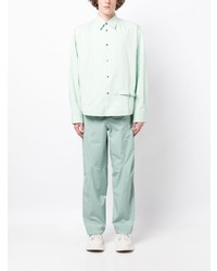Oamc Long Sleeve Cotton Shirt