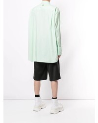 Wooyoungmi Oversized Turn Up Sleeve Shirt