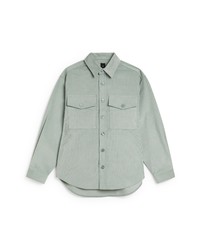 River Island Tokyo Cord Button Up Shirt
