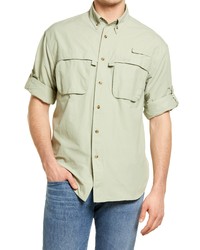 L.L. Bean Tropicwear Long Sleeve Button Up Shirt