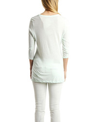 V::room Jersey 34 Sleeve T Shirt In Mint