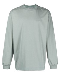 Carhartt WIP Marfa Long Sleeve Logo Embroidered T Shirt