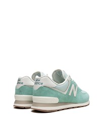 New Balance 574 Green Low Top Sneakers