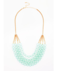 Muchtoomuch Tier To Stay Necklace In Mint