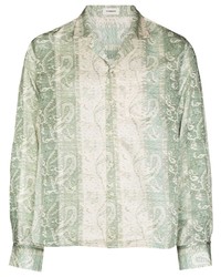 COMMAS Paisley Pattern Long Sleeve Shirt
