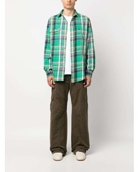 Polo Ralph Lauren Plaid Check Pattern Cotton Shirt