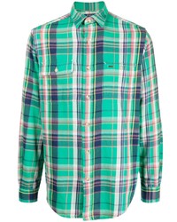 Polo Ralph Lauren Plaid Check Pattern Cotton Shirt