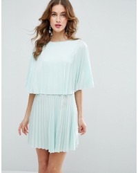 Mint Pleated Dress