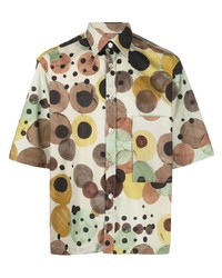Costumein Abstract Print Shirt