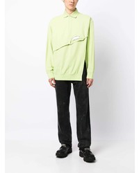 Feng Chen Wang Asymmetric Design Polo Shirt
