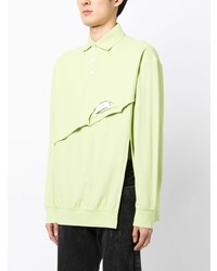 Feng Chen Wang Asymmetric Design Polo Shirt