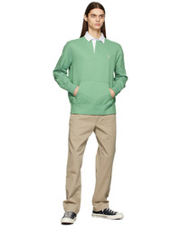 Polo Ralph Lauren Green Sleeve Long Sleeve Polo