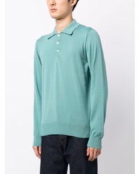 Doppiaa Spread Collar Cotton Polo Shirt