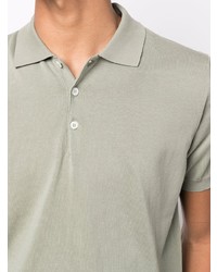 Canali Cotton Short Sleeved Polo Shirt