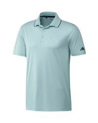 ADIDAS GOLF Embossed Logo Recycled Polyester Polo