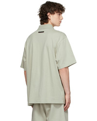 Essentials Green Jersey Polo