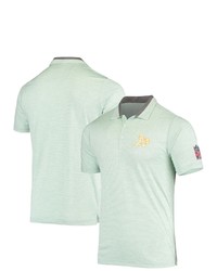 Antigua Green Oakland Athletics Nassau Desert Dry Polo