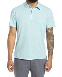 Officine Generale Ice Touch Solid Polo Shirt