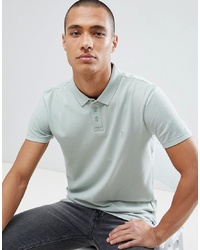 Tom Tailor Polo With Logo In Light Green