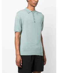 Costumein Short Sleeve Knitted Polo Shirt