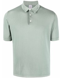 Eleventy Short Sleeved Cotton Polo Shirt