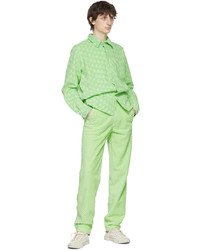ERL Green Cotton Shirt