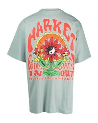 MARKET Cotton Graphic Print T Shirt