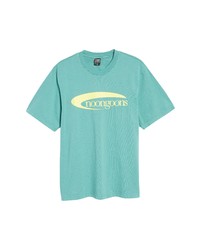 Noon Goons Crescent Cotton Graphic Tee In Spruce Green At Nordstrom
