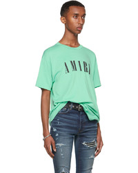 Amiri Green Core Logo T Shirt