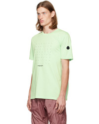 Moncler Green Graphic Motif T Shirt