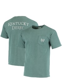 IMAGE ONE Green Kentucky Derby Pocket T Shirt At Nordstrom